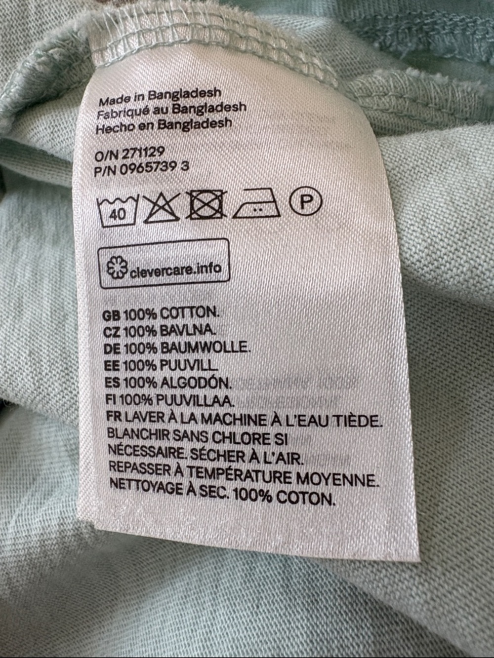 H&M Sleeveless Crewneck Dress in Mint Green Size XS - Picture 7 of 7
